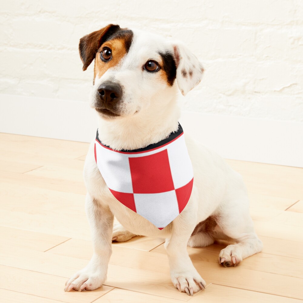 'Croatia deluxe football jersey design' Pet Bandana for Sale by NancyWisse