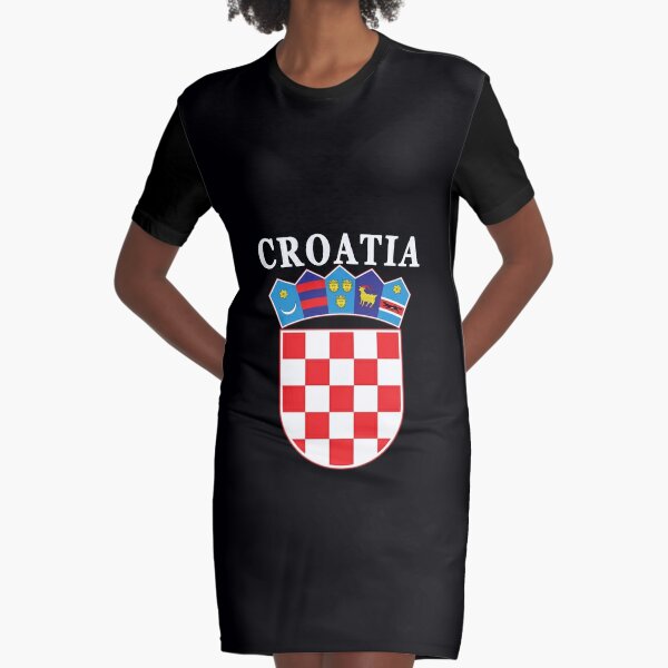 WM 2022 Weltmeisterschaft T-Shirt Fanartikel Hrvatska Fußball Croatia  Kroatien