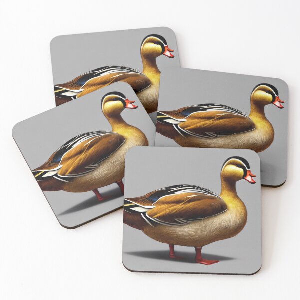 Item preview, 'duck' - Digital Abstract Art designed and sold by DigiSurrealArt.