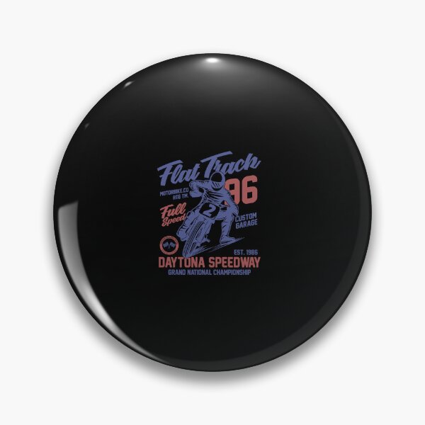 Item preview, Flat Track Classic T-Shirt.png designed and sold by MonicaCook.