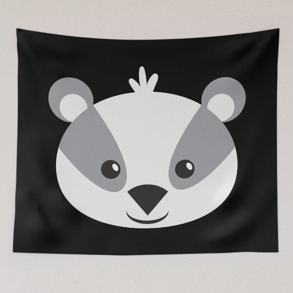 Item preview, Baby badger face designed and sold by jazzydevil.