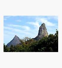 Beerwah watches Coonoowrin's back Photographic Print