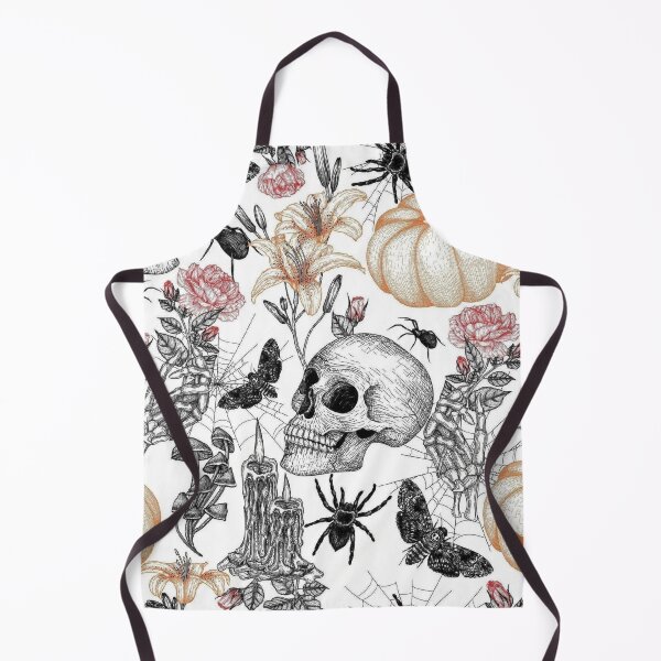 Item preview, Seamless vector Halloween pattern in engraving style designed and sold by ketkidesign.