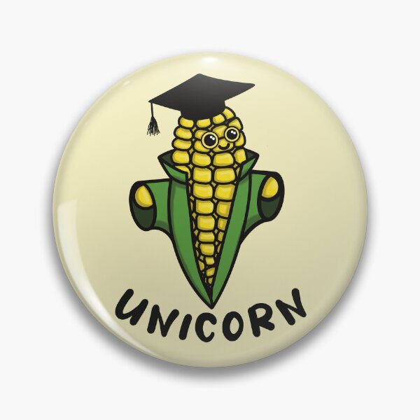 Item preview, Unicorn University Sweetcorn Pun designed and sold by Funful.
