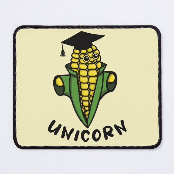 Item preview, Unicorn University Sweetcorn Pun designed and sold by Funful.