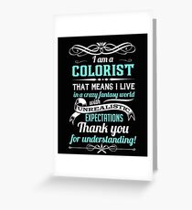 COLORIST Greeting Card