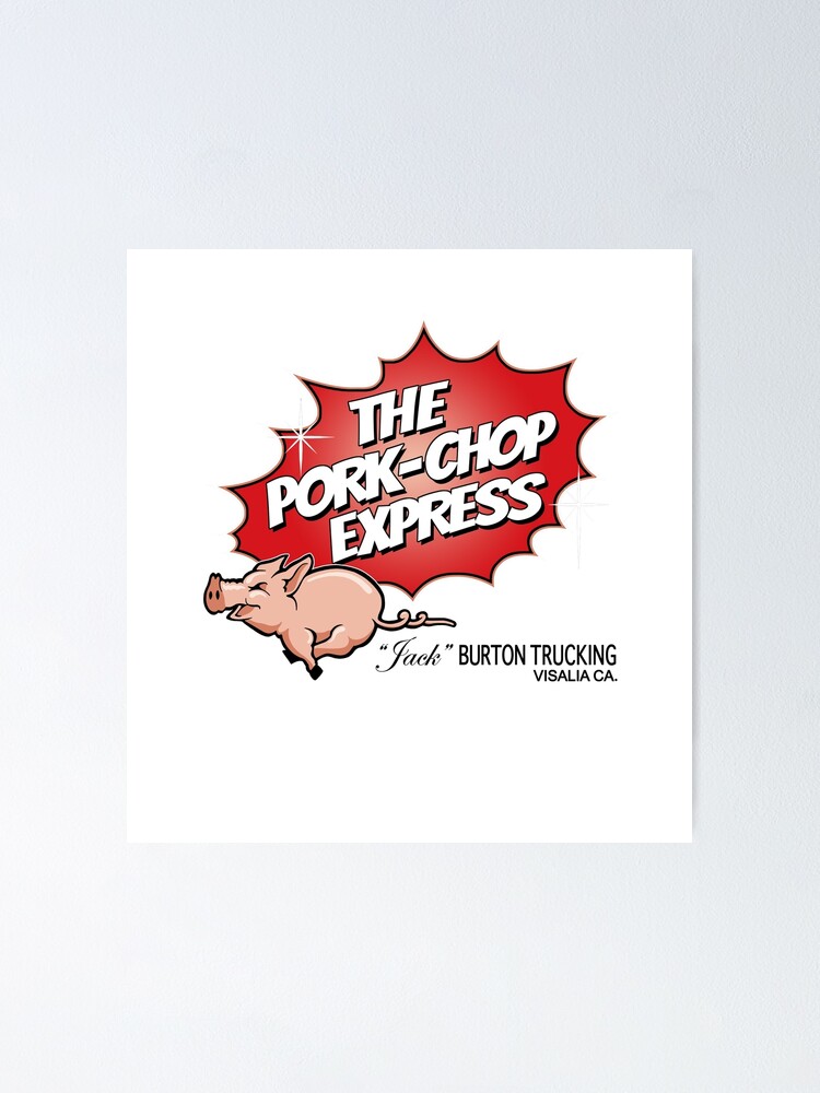Alternate view of Pork Chop Express - Original Logo Poster