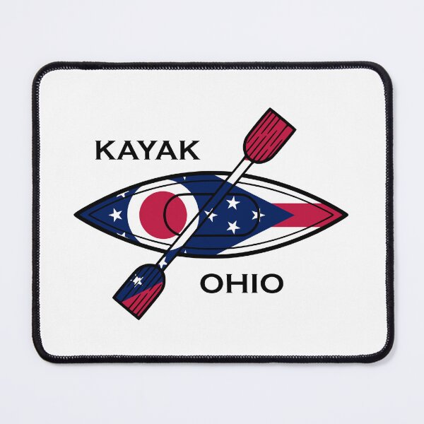 Item preview, Kayak Ohio Flag designed and sold by Esskay Designs.