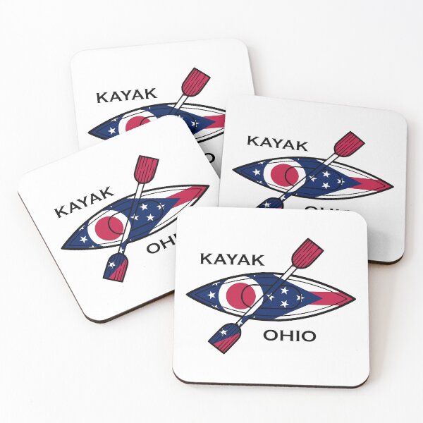 Item preview, Kayak Ohio Flag designed and sold by Esskay Designs.