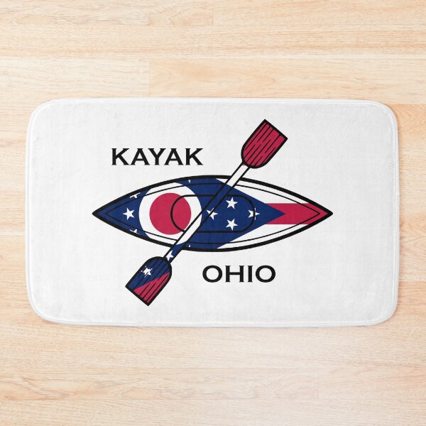 Item preview, Kayak Ohio Flag designed and sold by Esskay Designs.