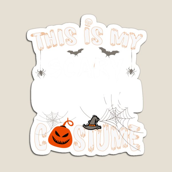 This is my Scary Grandma Costume Halloween Funny Magnet