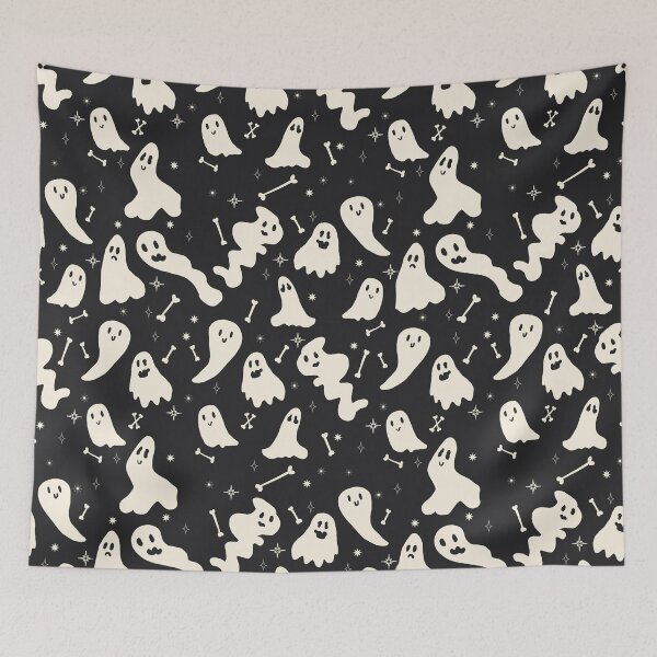 Item preview, Spooky ghost pattern  designed and sold by AKart19.