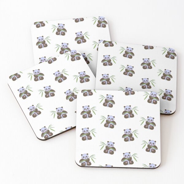 Item preview, bamboo tree and lovely panda... designed and sold by HelloTARA.
