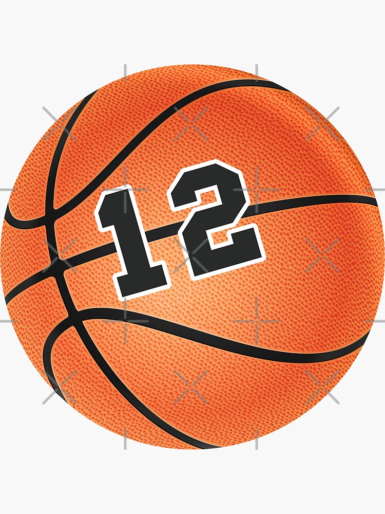 Basketball sales number 12