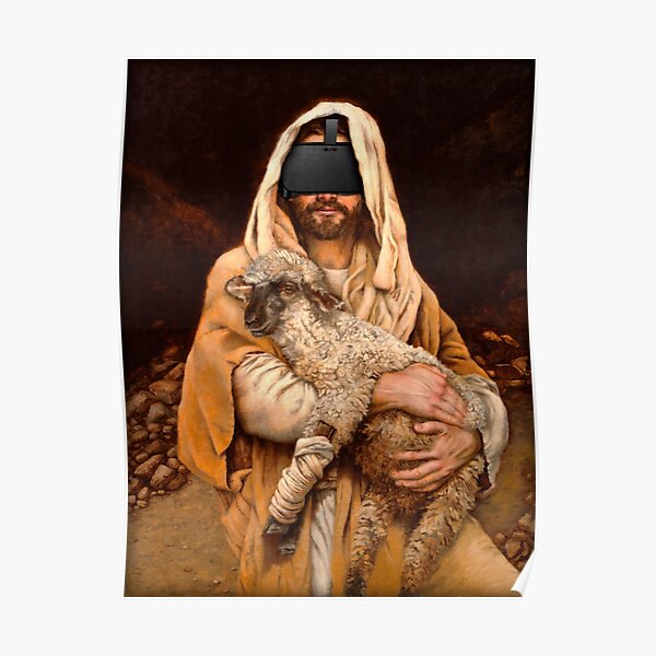 Oculus Christ and the Lamb Poster
