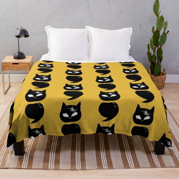 Item preview, Semicolon Cat designed and sold by THROUGH-LIFE.