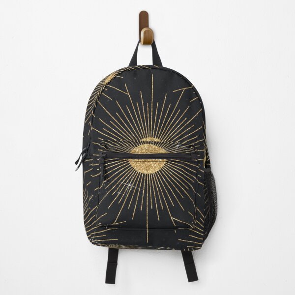 Item preview, Modern Black Gold Shining Sun designed and sold by InovArtS.