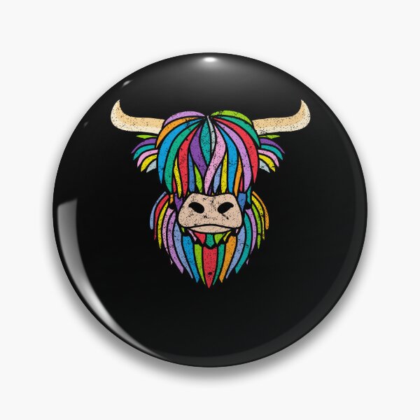 Item preview, Scotland Farm Scotsman Farmer Scottish Rainbow Cow Highland designed and sold by DoSt-997.