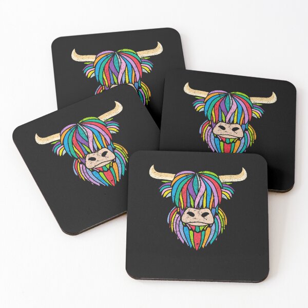 Item preview, Scotland Farm Scotsman Farmer Scottish Rainbow Cow Highland designed and sold by DoSt-997.