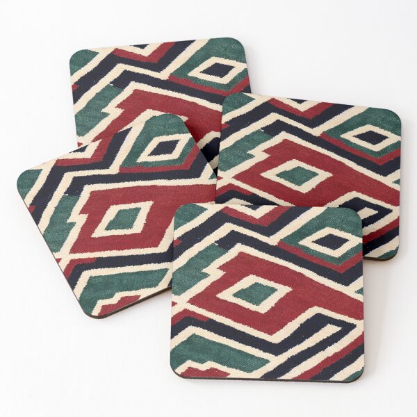 Item preview, Red and Green Geometric Pattern designed and sold by Quirki.