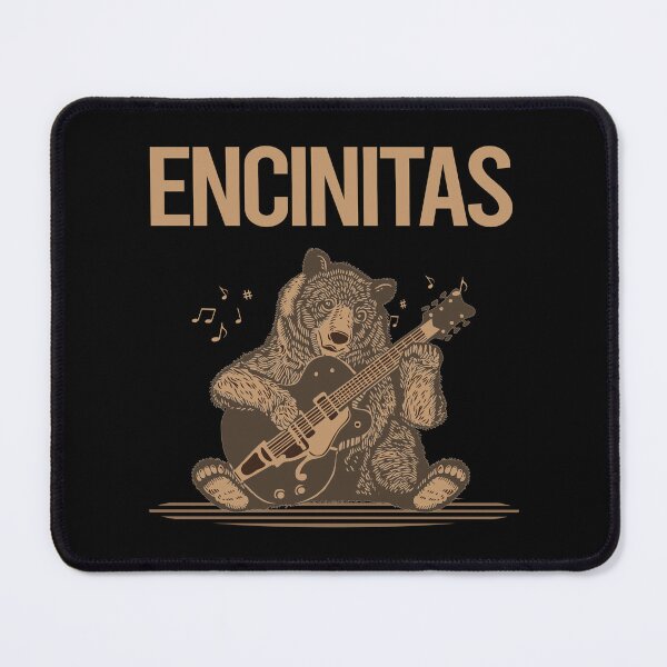 Item preview, Bear With Guitar Encinitas designed and sold by BloodMoneyTwit.