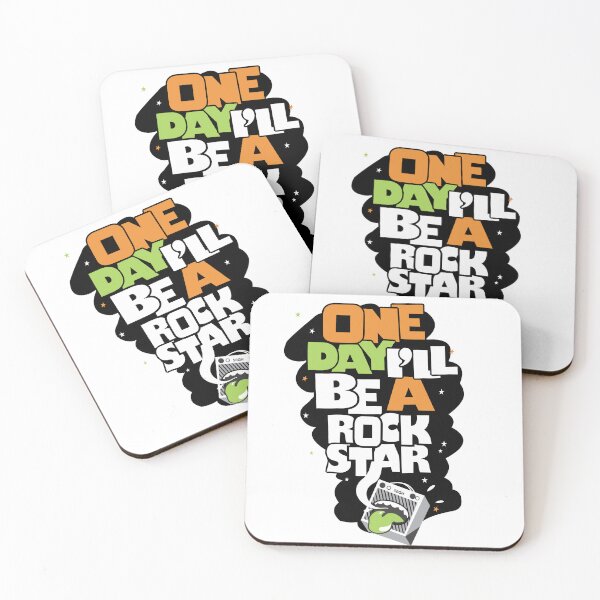 Item preview, One Day I'll Be A Rockstar Design designed and sold by msdesignclub.