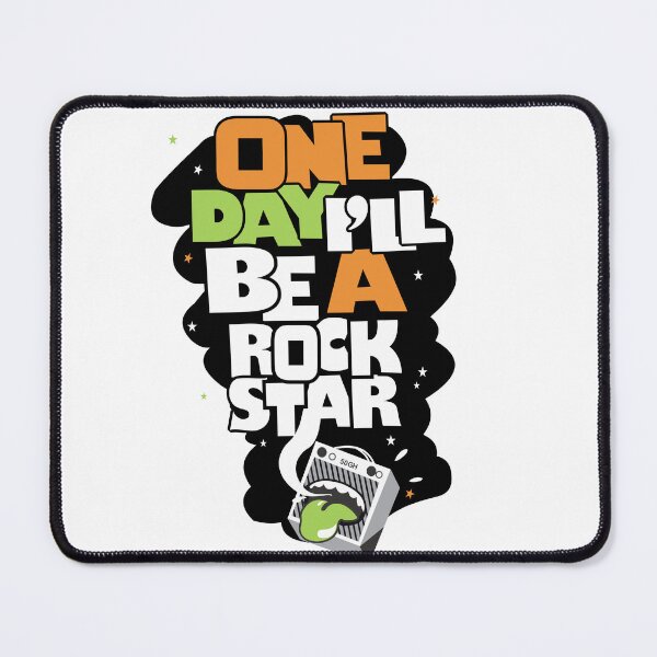Item preview, One Day I'll Be A Rockstar Design designed and sold by msdesignclub.