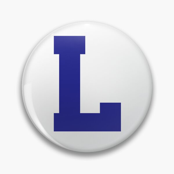Item preview, Alphabet, Blue L, Sports letter L designed and sold by TheCultStuff.