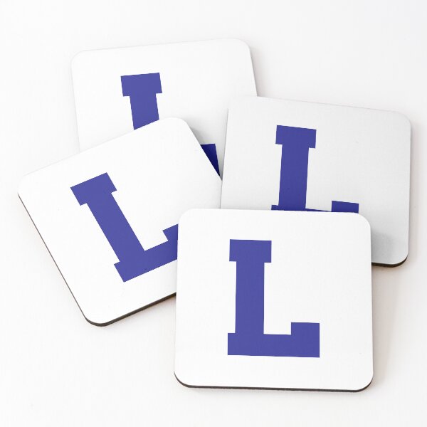 Item preview, Alphabet, Blue L, Sports letter L designed and sold by TheCultStuff.