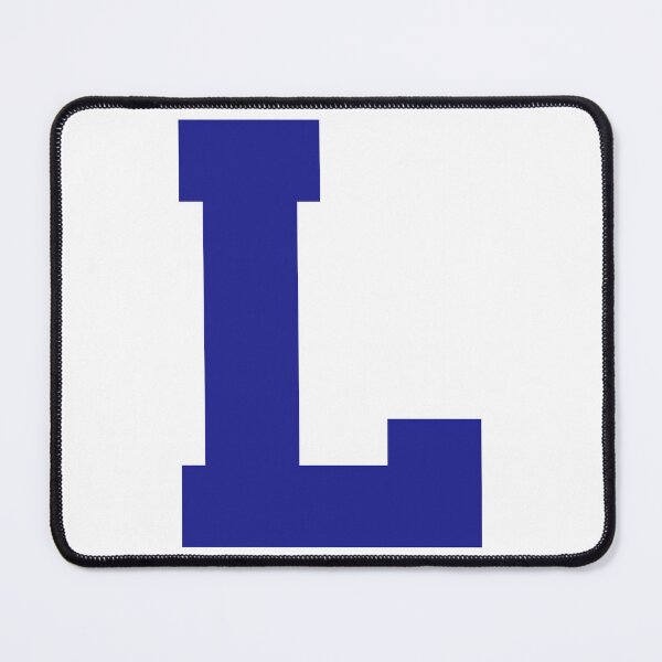 Item preview, Alphabet, Blue L, Sports letter L designed and sold by TheCultStuff.