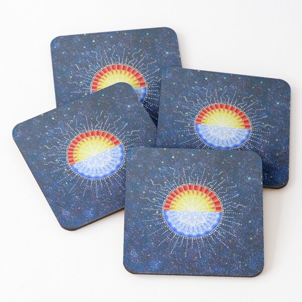 Item preview, Sunrise Moonset Mandala designed and sold by Soozie Wray.