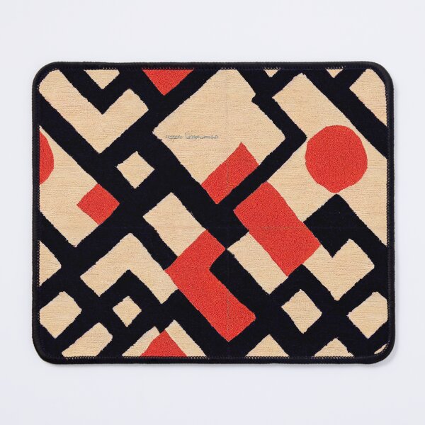 Item preview, Red and Cream Geometric Pattern designed and sold by Quirki.