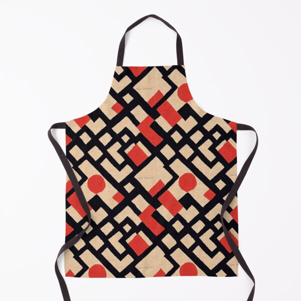 Item preview, Red and Cream Geometric Pattern designed and sold by Quirki.