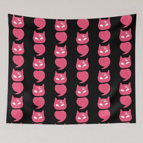 Item preview, Semicolon Cat designed and sold by THROUGH-LIFE.