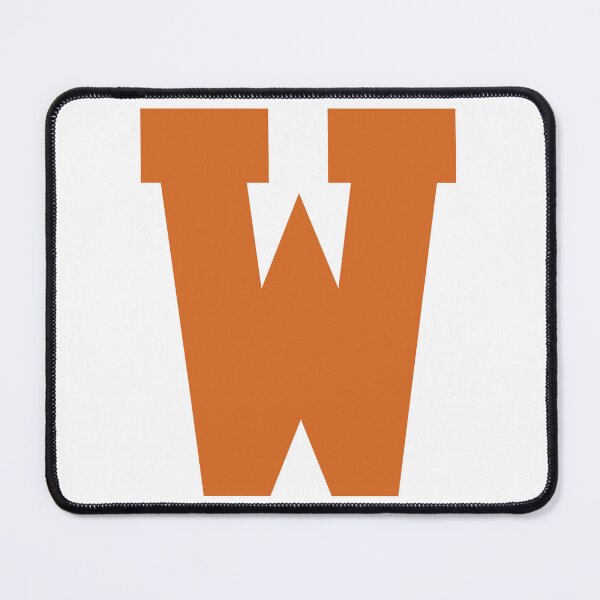 Item preview, Alphabet, Orange W, Sports letter W designed and sold by TheCultStuff.