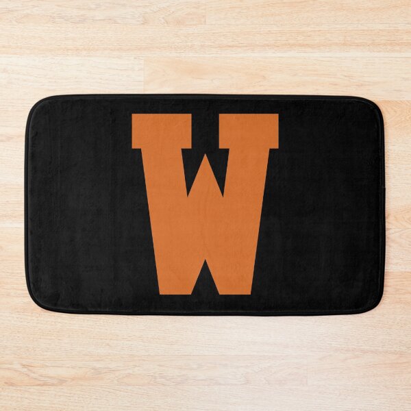 Item preview, Alphabet, Orange W, Sports letter W designed and sold by TheCultStuff.