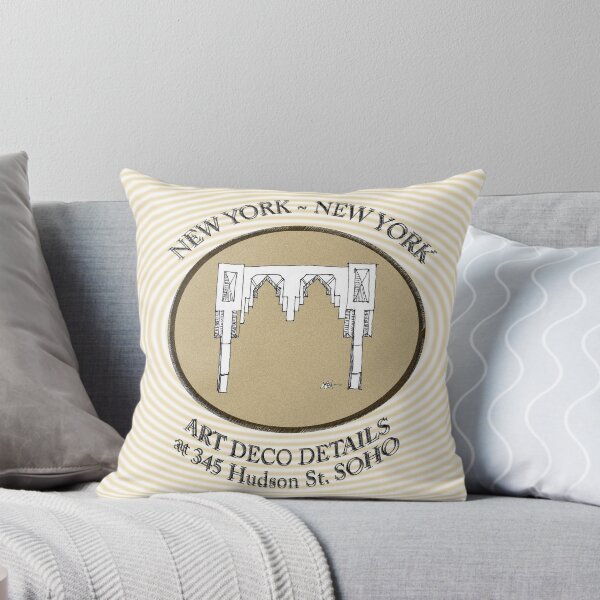 Item preview, NYC building details 3 - SOHO Art Deco designed and sold by James Lewis Hamilton.