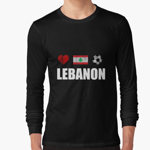 "Lebanon Football Shirt Lebanon Soccer Jersey" Tshirt by ozziwar