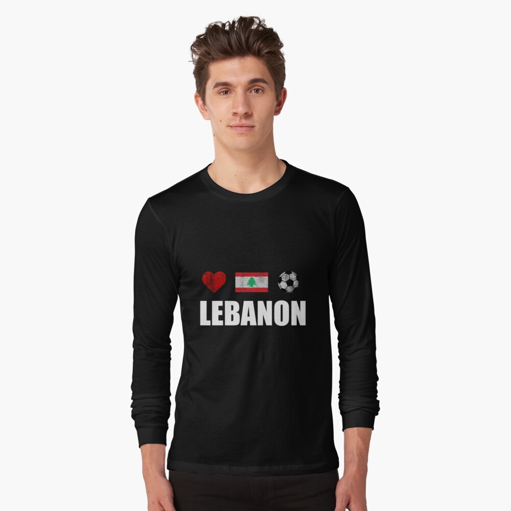 "Lebanon Football Shirt Lebanon Soccer Jersey" Tshirt by ozziwar