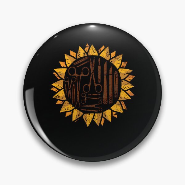 Item preview, Sunflower Injury Hippie Patient Surgeon Surgical Instruments designed and sold by DoSt-997.