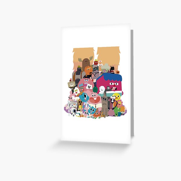 The amazing world of Gumball Greeting Card