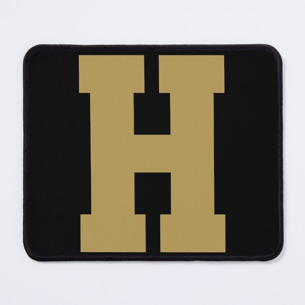 Item preview, Alphabet, Gold H, Sports letter H designed and sold by TheCultStuff.