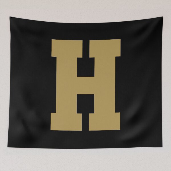 Item preview, Alphabet, Gold H, Sports letter H designed and sold by TheCultStuff.