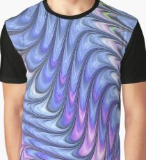 Abstract Waves Graphic T-Shirt