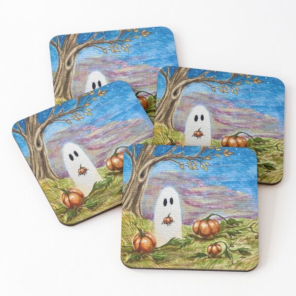 Item preview, Pumpkin Patch Ghost designed and sold by Ruthie Covert.