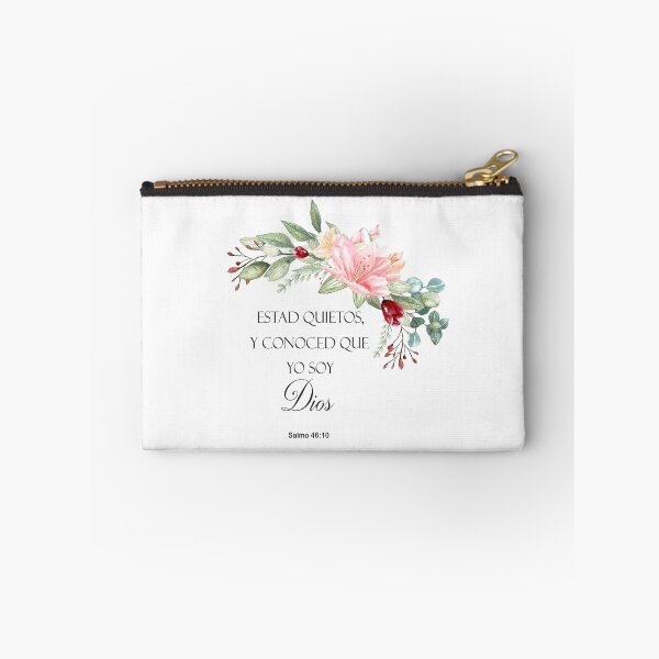 Item preview, Salmo 46:10, Spanish Bible Verse designed and sold by latiendadearyam.