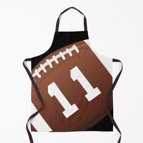 Item preview, American football ball number 11, eleven designed and sold by TheCultStuff.