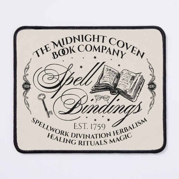 Item preview, Spell Bindings, Cool Halloween Design, One Of Matching Four Cream Color designed and sold by TrulyEpoque.