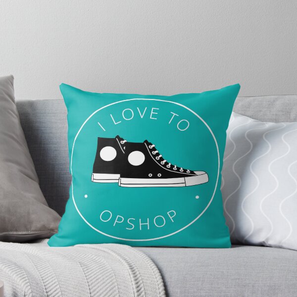Item preview, I Love To Op Shop Sneakers Design designed and sold by FunSheTees.