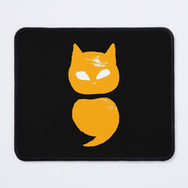 Item preview, Semicolon Cat designed and sold by THROUGH-LIFE.